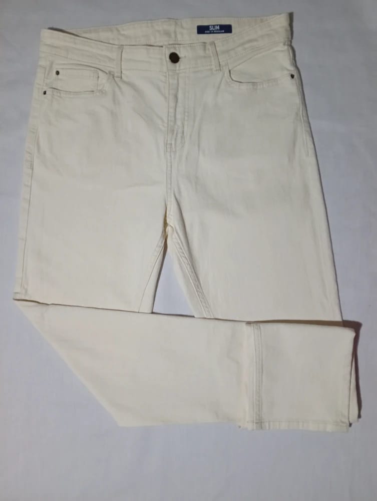 Jeans crema Talle 42