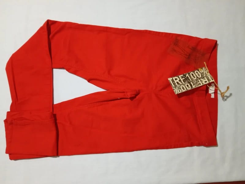 Pantalón de vestir rojo Talle 34