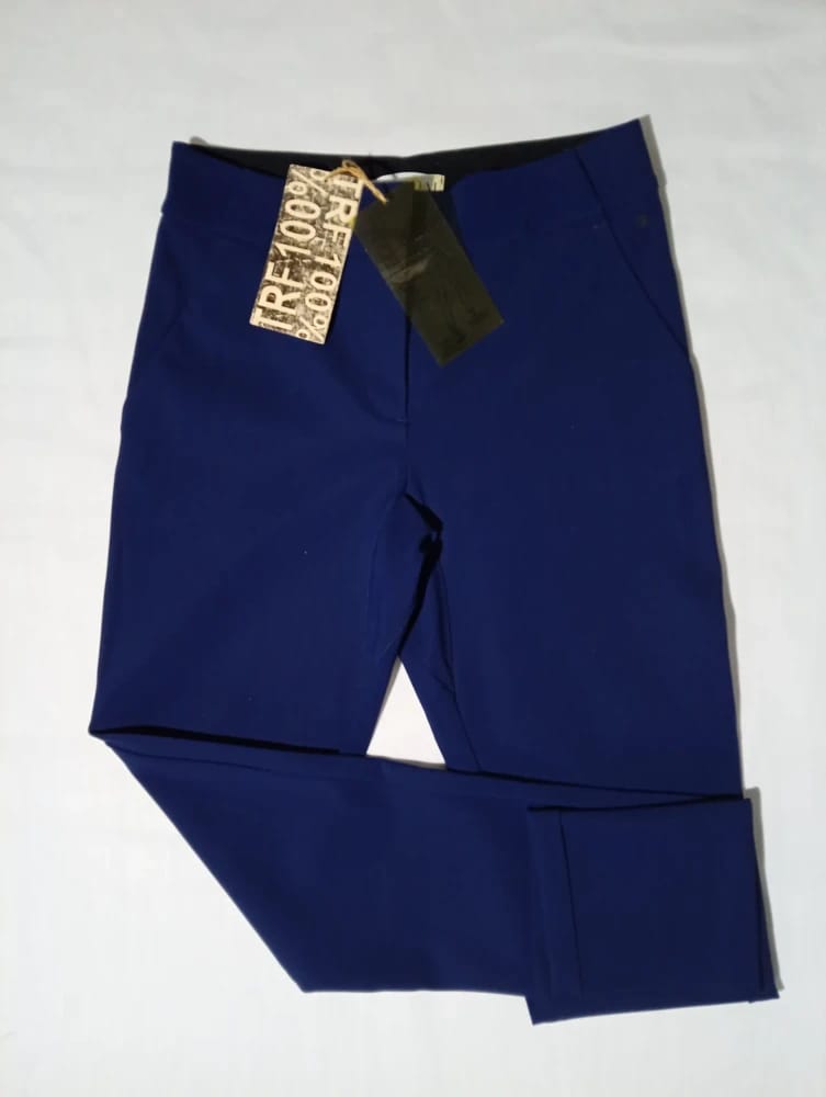 Pantalón azul de vestir talle 36