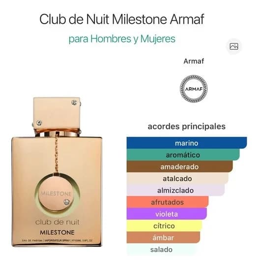 Club de Nuit Milestone (Armaf) (Unisex)