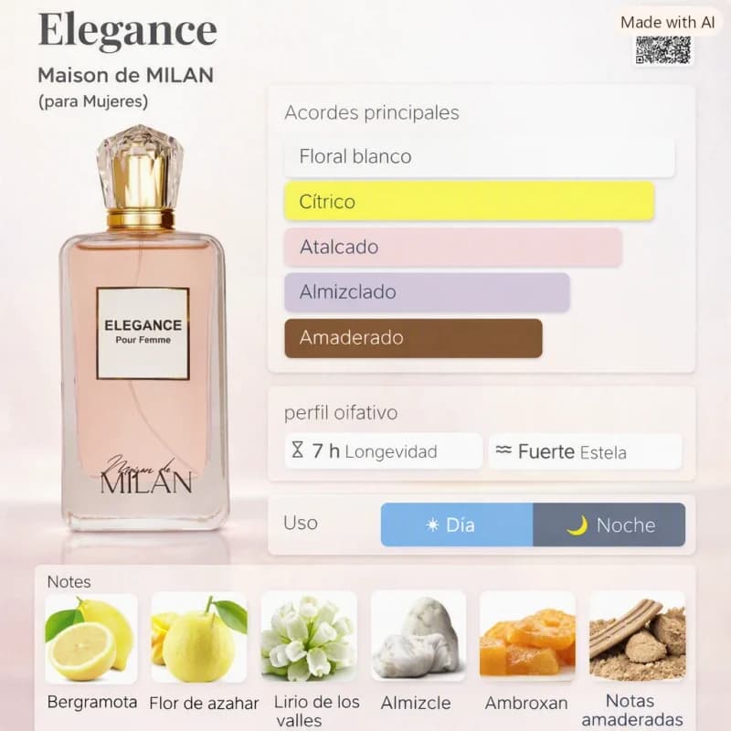 Elegance Pour Femme (Maison de MILAN) (Mujer)