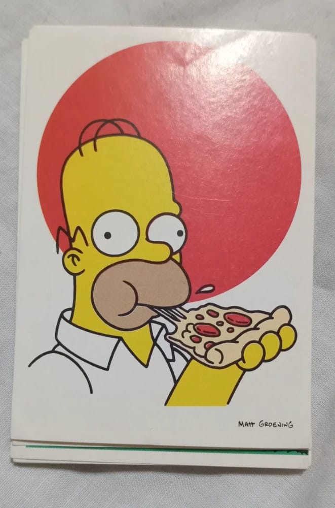 Lote de figuritas "Los Simpson" 2001