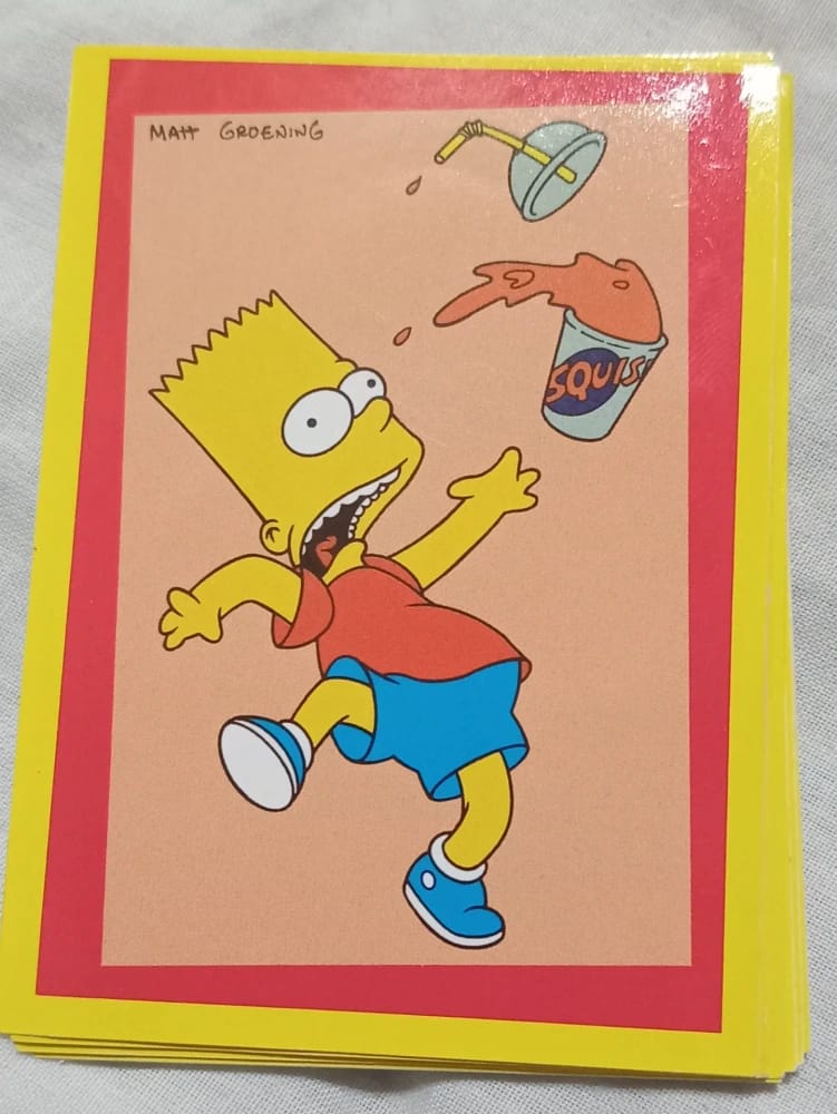 Lote de Figuritas "Los Simpsons" 2003