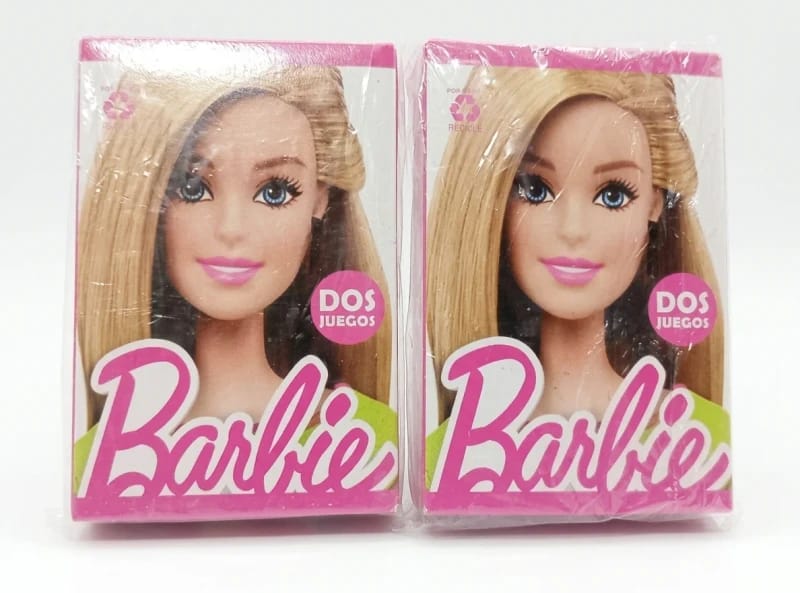 Juegos de Naipes Barbie X 2