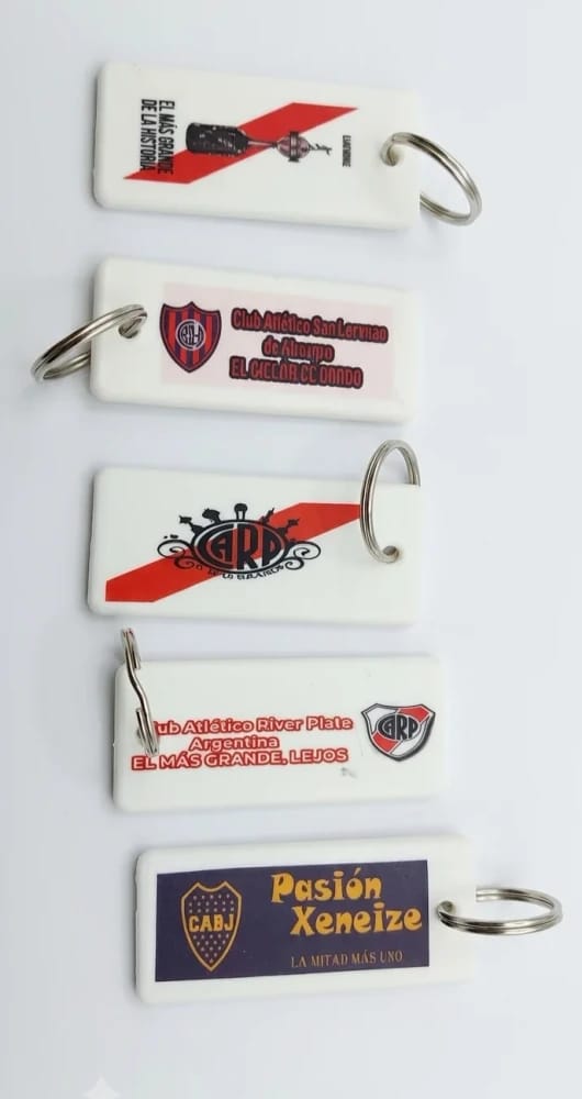 Lote Llaveros Futboleros X 5
