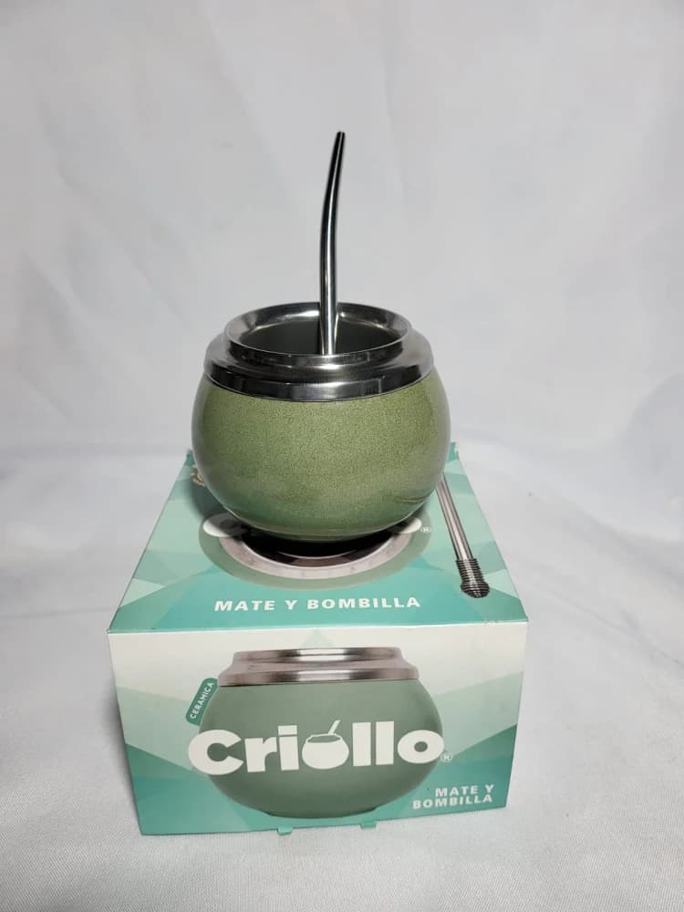 Set de mate de cerámica Criollo