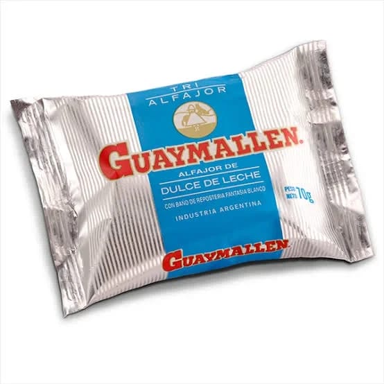 Tri alfajor Guaymallen