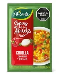 Sopa criolla Alicante