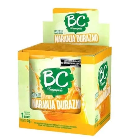 BC naranja durazno