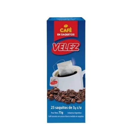 Café en saquitos Velez