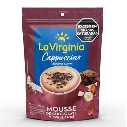 Cappuccino mouse de chocolate y avellanas La Virginia