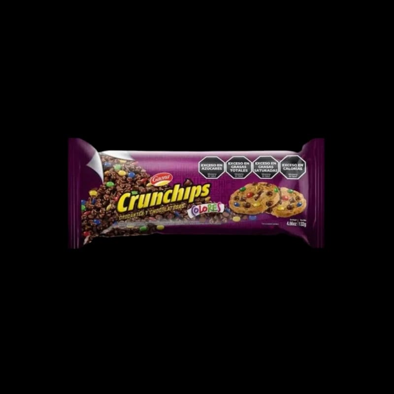Galletitas Crunchips colores
