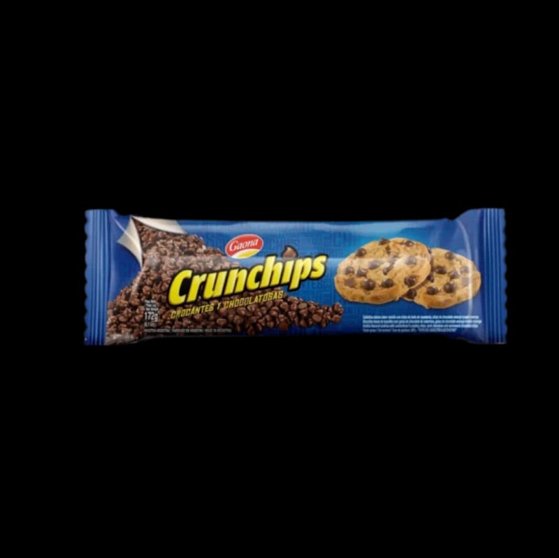Galletitas Crunchips crocantes y chocolatosas
