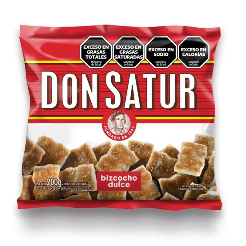 Bizcochos dulces Don Satur