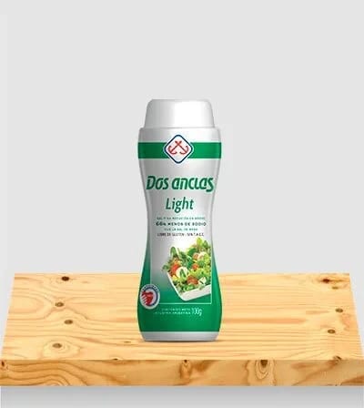 Sal fina reducida en sodio light Dos Anclas