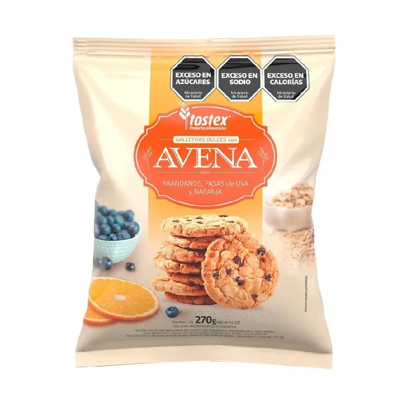 Galletitas de avena Tostex
