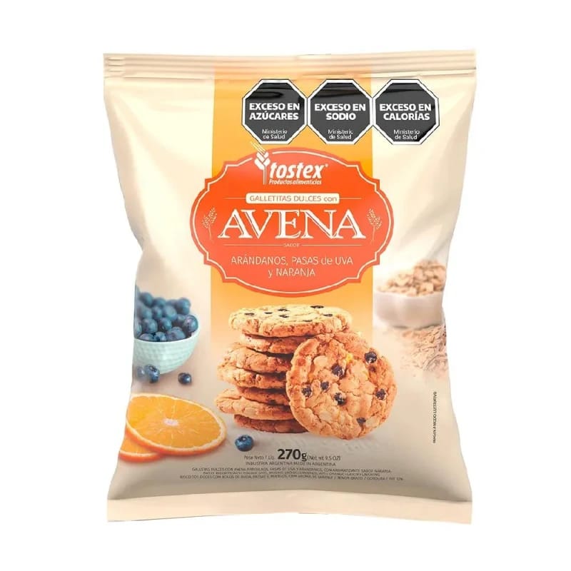 Galletitas de avena Tostex