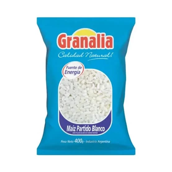 Maíz partido blanco Granada