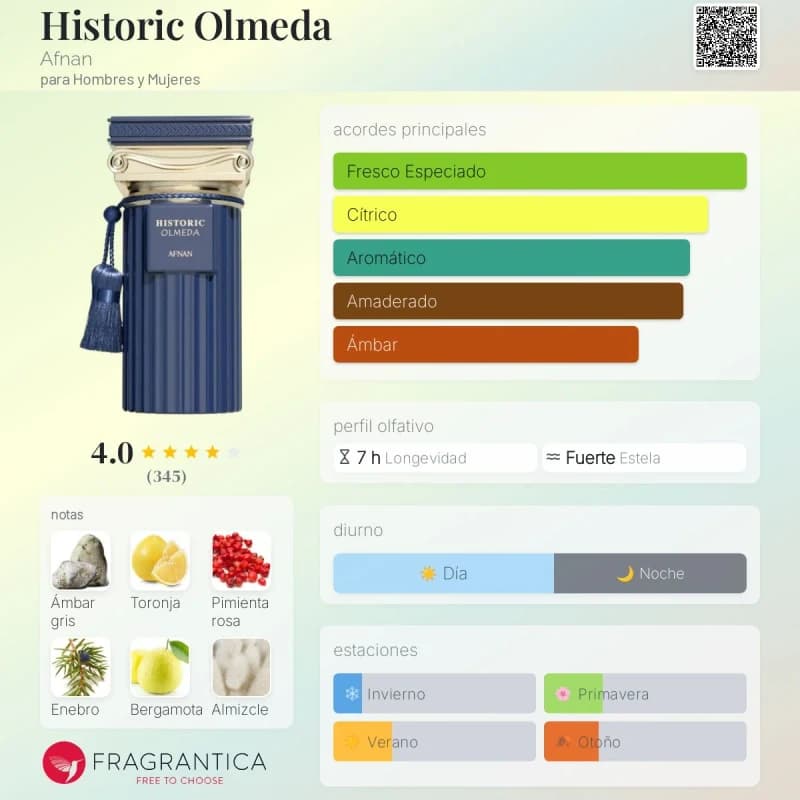 Historic Olmeda (Afnan) (Unisex)