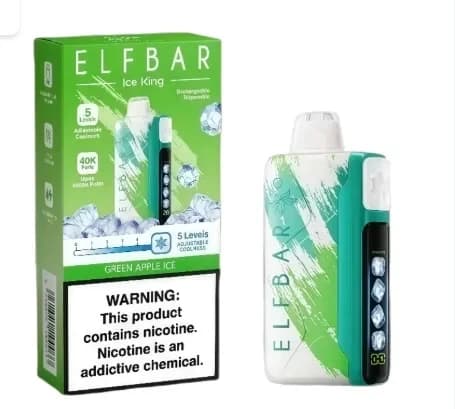 GREEN APPLE ICE 40.000 PUFFS