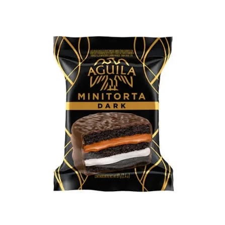 Alfajor mini torta dark Aguila