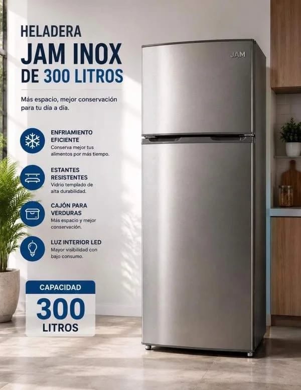 Heladera 300L