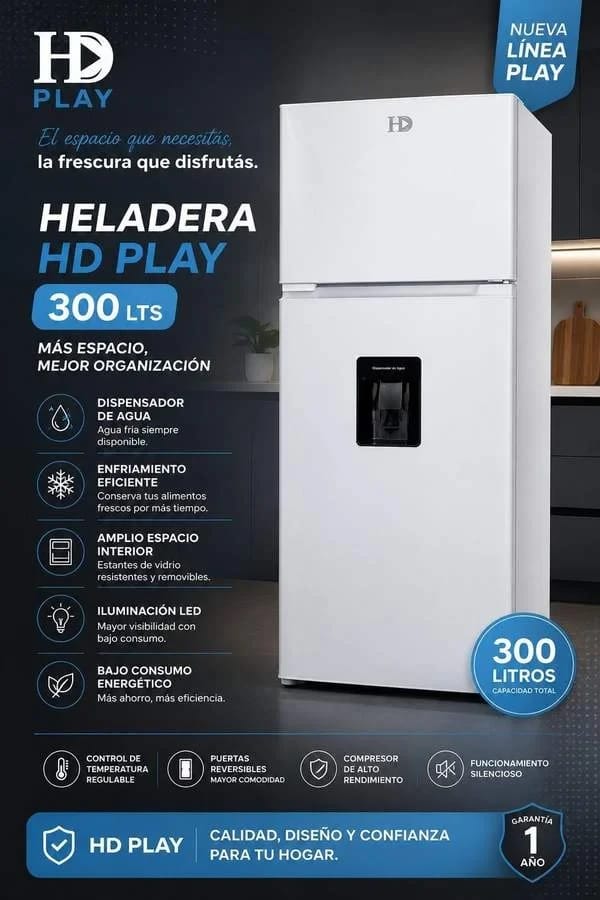 Heladera 300L