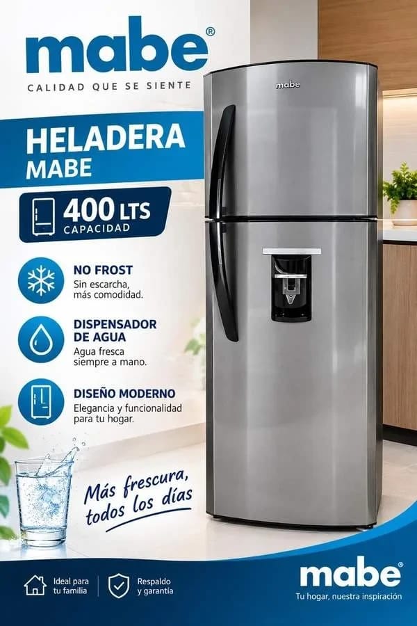 Heladera 400L