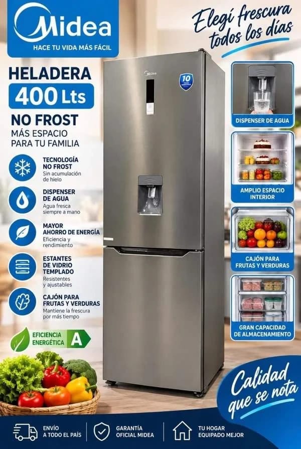 Heladera 400L