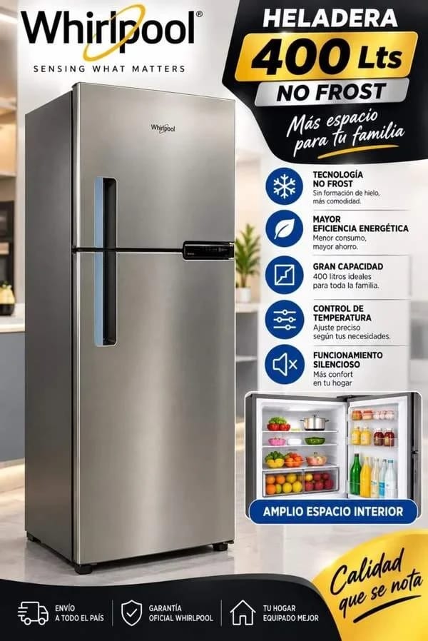 Heladera 400L