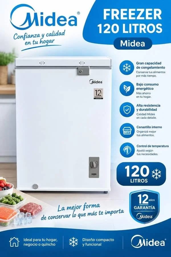 Freezer Horizontal 120L