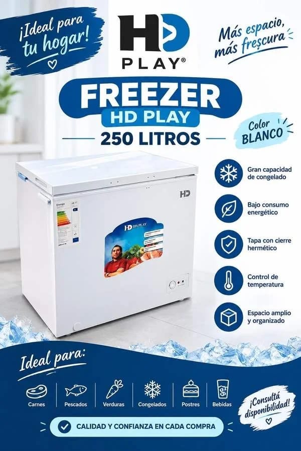 Freezer Horizontal 250L