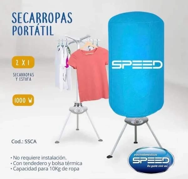 Secarropas Aire Caliente Speed 10kg