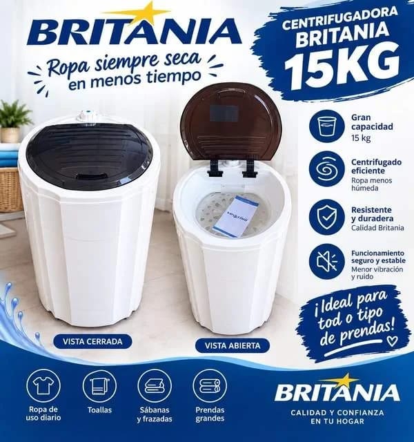 Centrífuga 15kg Britania