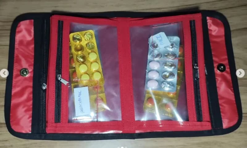 Porta medicamentos