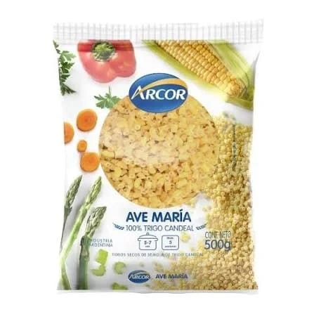 Fideos ave maría Arcor