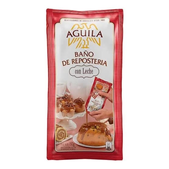 Baño de repostería con leche Aguila