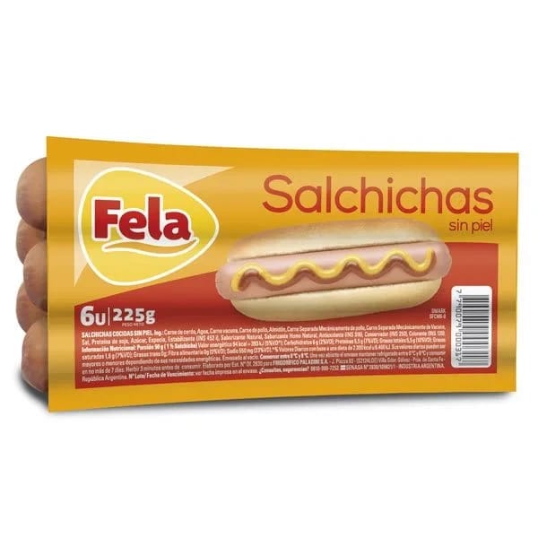 Salchichas Fela 6u