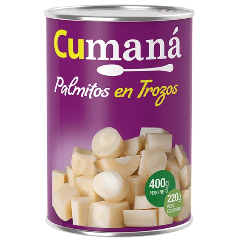 Palmitos en trozos Cumaná