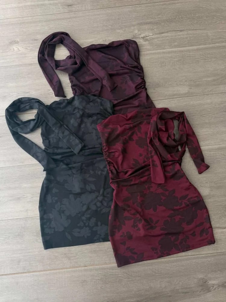Vestido asiático flores🧧
