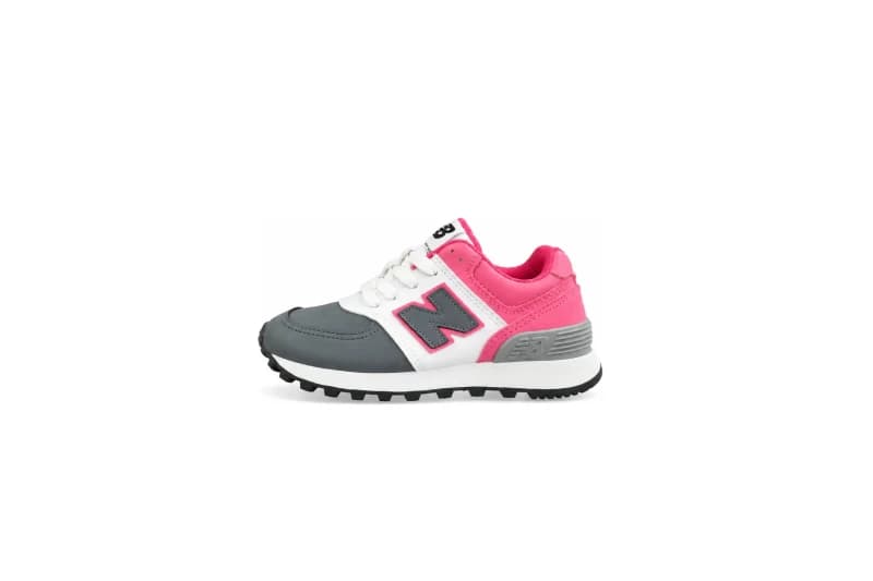 Zapatilla new (fucsia, gris, blanca) 26 27 29 31 33