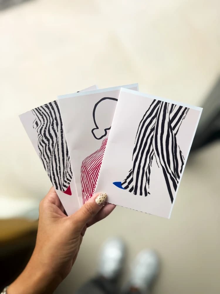 Pack x3 cuadernos A6. Hoja Lisa | Rayada | Punteada. Chic