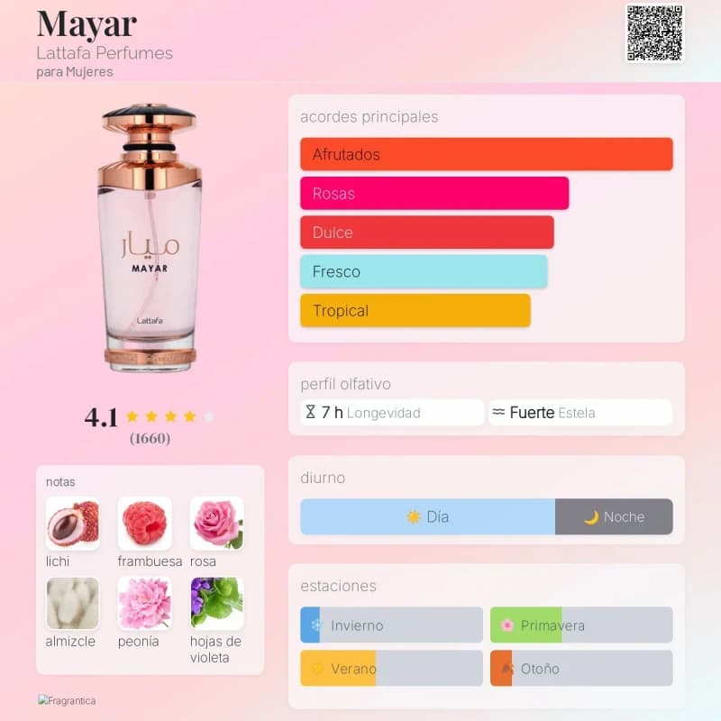 Mayar (Lattafa) (Mujer)