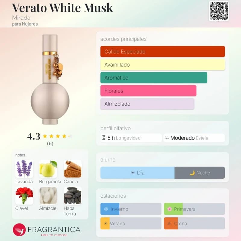 Verato White Musk (Mirada) (Mujer)
