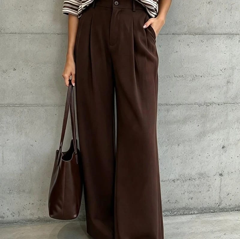 PANTALON SASTRERO CHOCOLATE