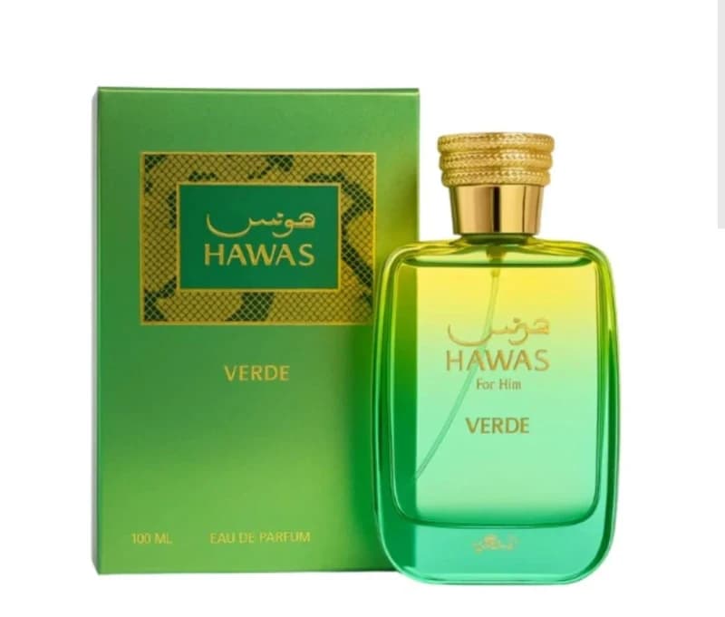 PERFUME HAWAS VERDE 100 ML
