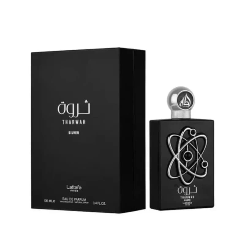 PERFUME LATTAFA THARWAH SILVER 100 ML