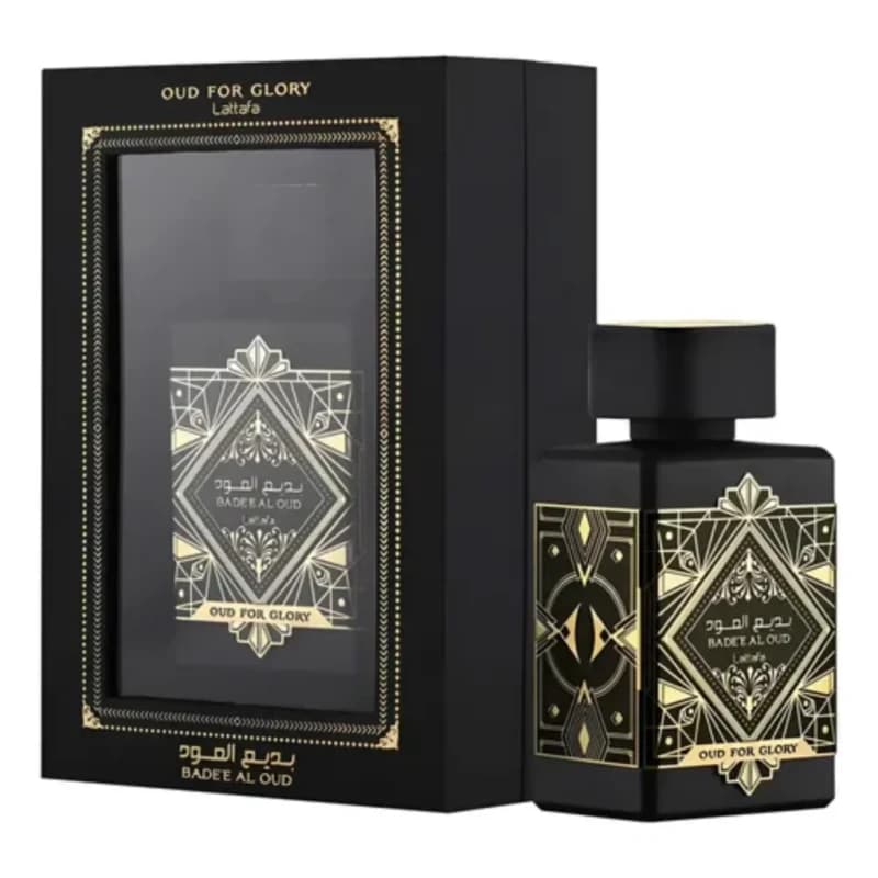 PERFUME LATTAFA BADEE AL OUD FOR GLORY BLACK EDP 100 ML ORIGINAL