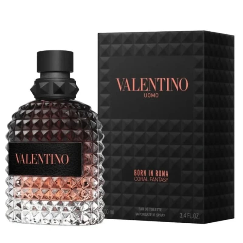 PERFUME FRANCES VALENTINO UOMO BORN IN ROMA CORAL FAMTASY EDP 100 ML