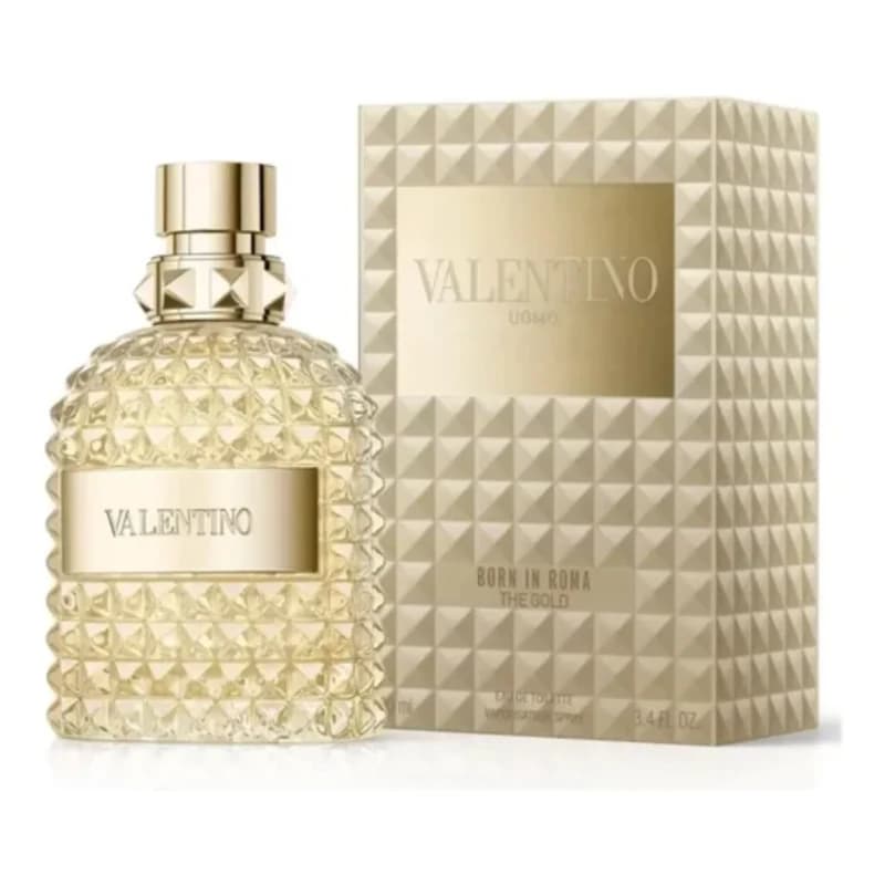 PERFUME FRANCES VALENTINO UOMO BORN IN ROMA THE GOLD EDIT 100 ML